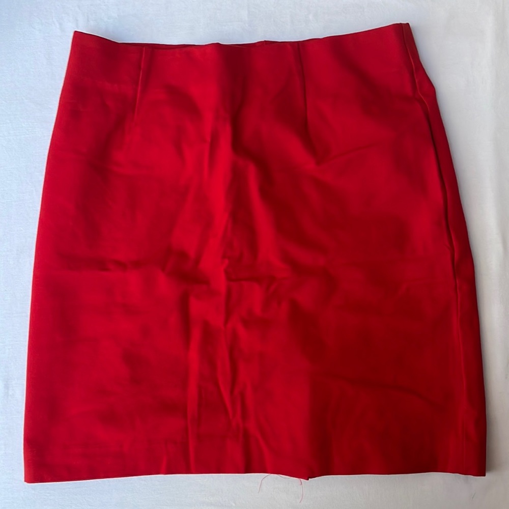 J.Jill Red Skirt